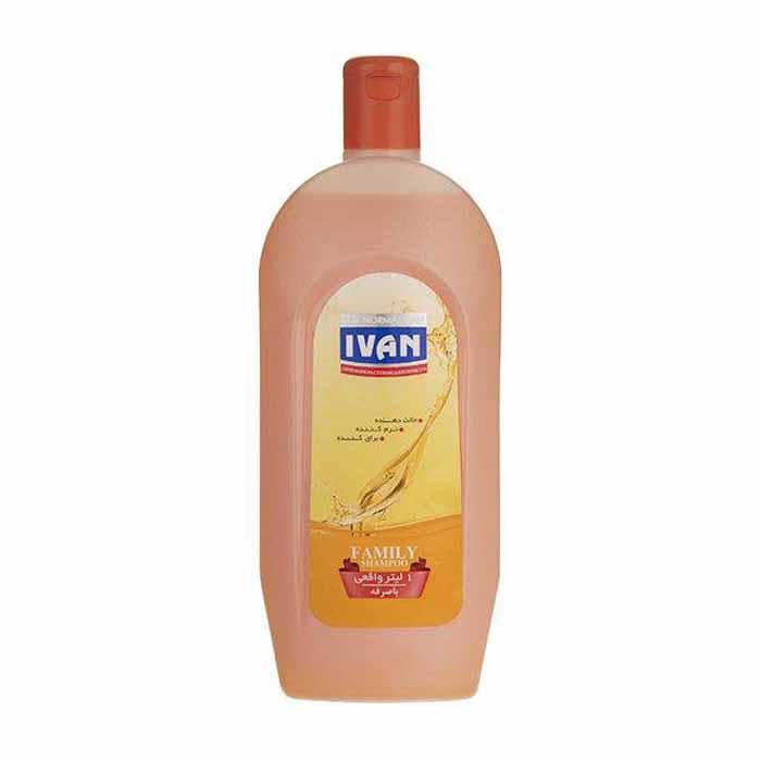 عکس اصلی شامپو مو ایوان مدل نارنجی حجم 1000 میلی لیتر